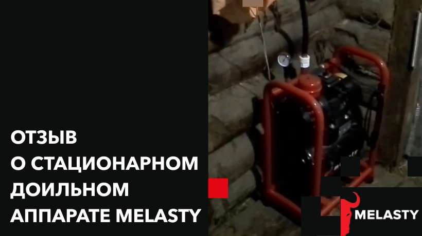 Отзыв о стационарном доильном аппарате Melasty